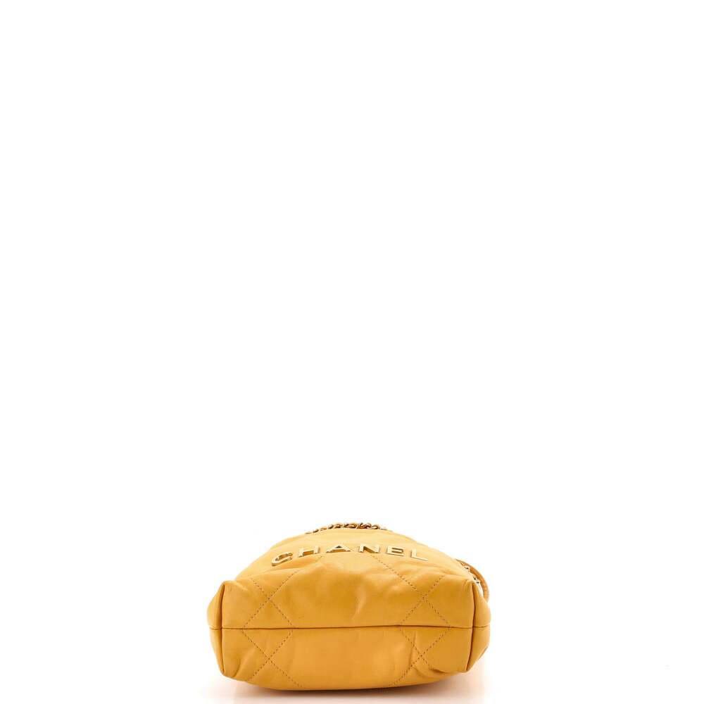 Chanel 22 Chain Hobo Quilted Calfskin #263594C47B - Picture 4 of 7
